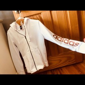 Adidas zip up sweatshirt